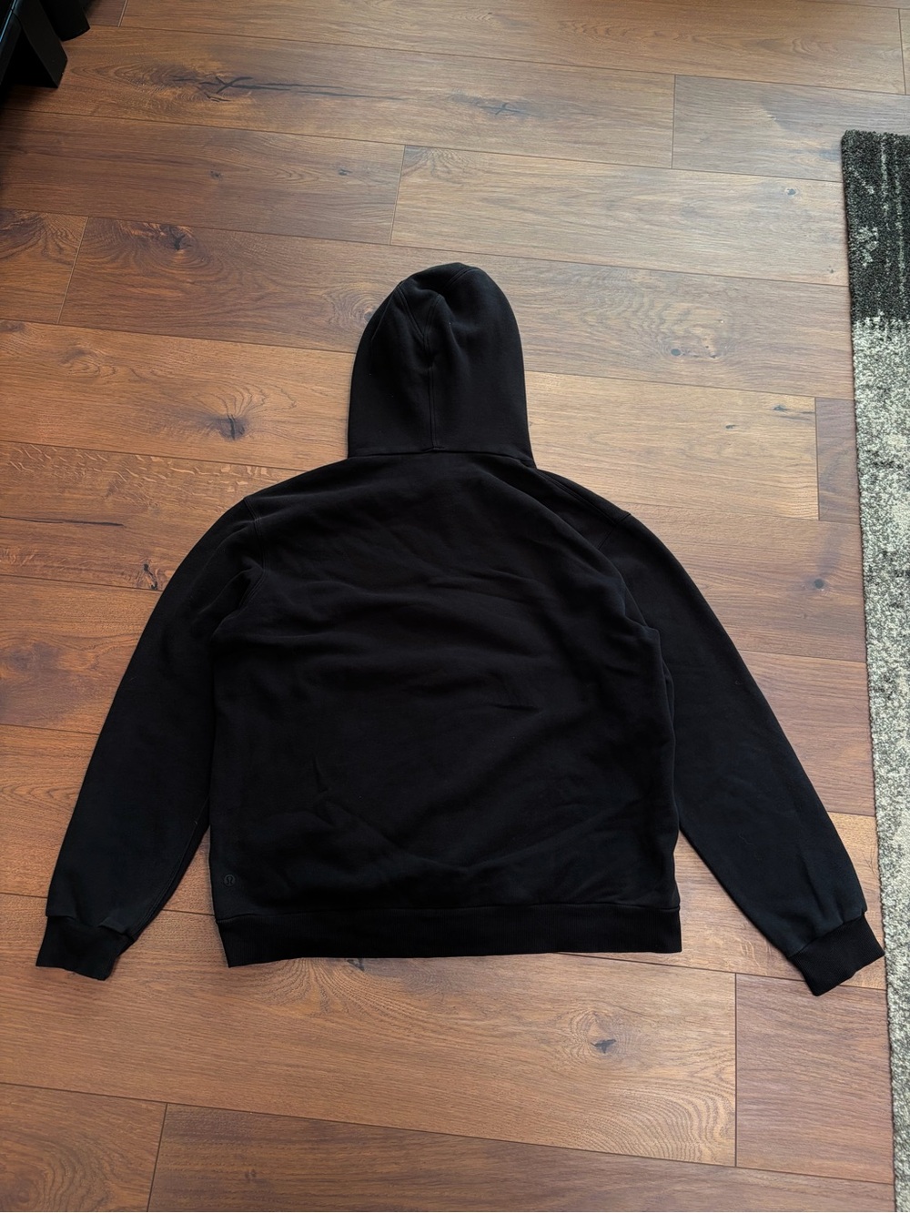 Lululemon Mens Black Pullover Hoodie - Picture 3 of 5